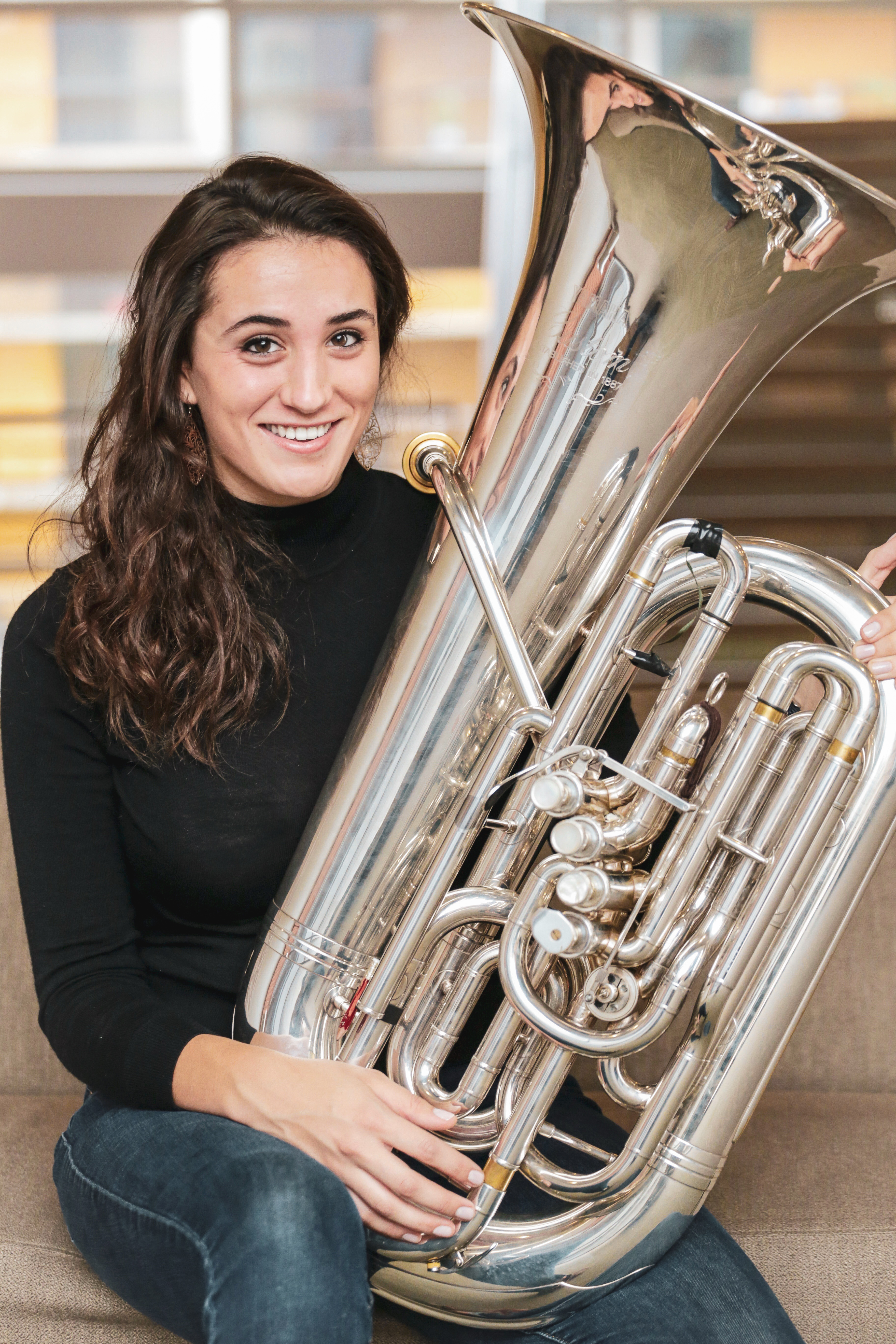 Women outnumbered, not outgunned at Tuba-Euphonium Workshop, Local